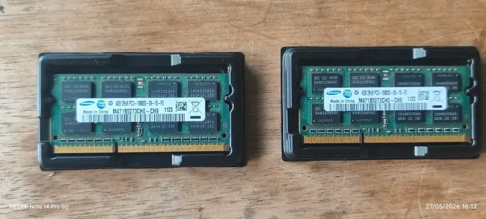 Memória Ram DDR3 8gb 2x4