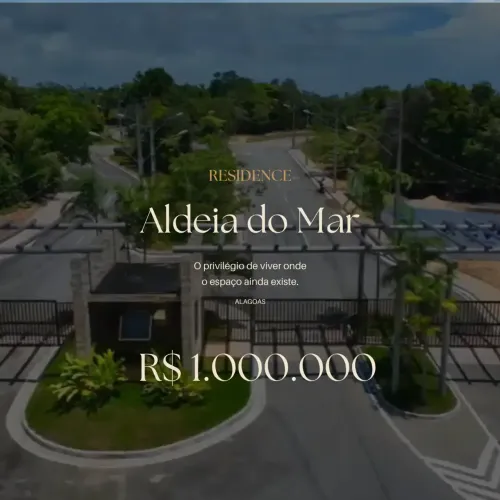 Lote à venda no ALDEIA DO MAR ECO RESIDENCE, PESCARIA, Maceió, AL