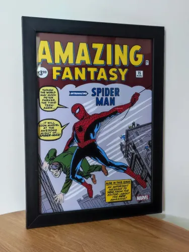 Quadro Decorativo Spider-man Vintage