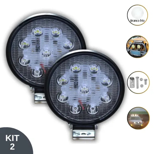 Farol de milha de led