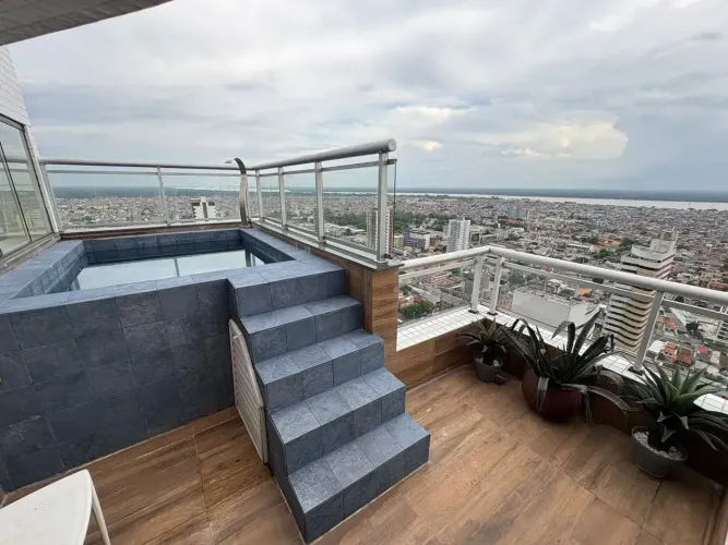 Cobertura Duplex The One Residence - 170 m² Mobiliado! 3 suítes, piscina, churrasqueira e
