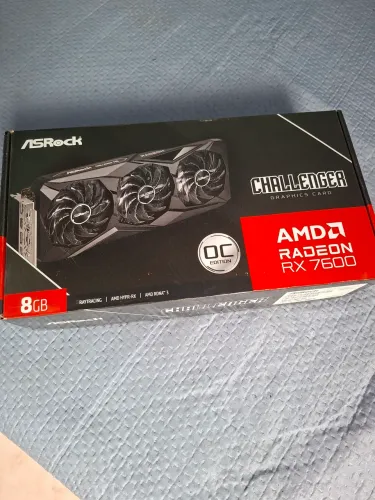 Rx7600 Asrock Pro Challenger Triple Fan 8GB