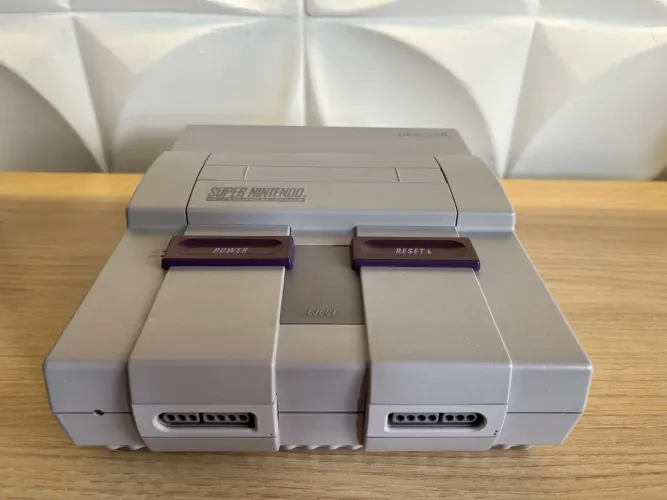 SUPER NINTENDO ORIGINAL REVISADO + 2 CONTROLES