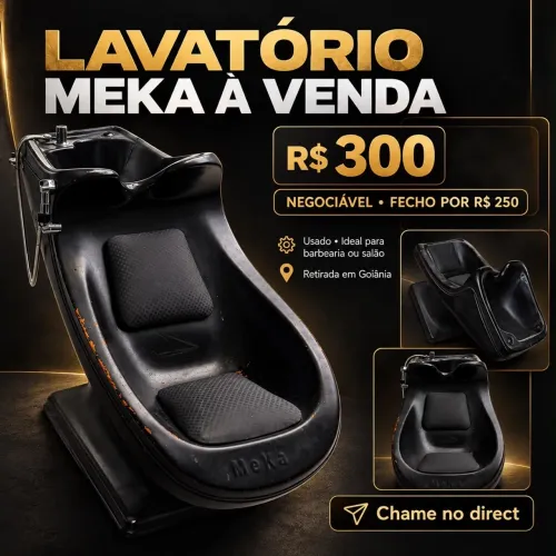 Lavatório DE Salão | Barbearia (Meka)
