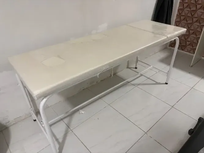 Maca branca com escada