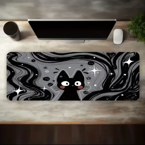 Mouse pad de gatinho 