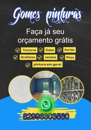 Pintor disponível faça já seu orçamento grátis 