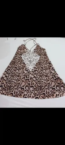 Vestido de Oncinha Novo TAM 44