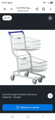 Carrinho de supermercado