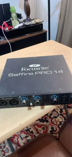 Placa de som Focusrite Saffire pro 14