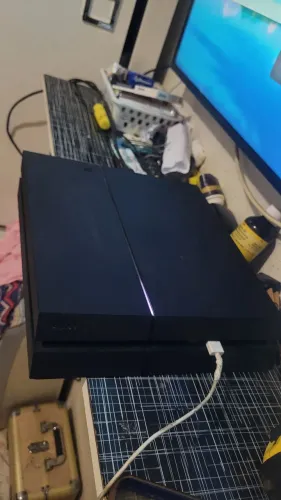 PS4 FAT PRETO FOSCO 