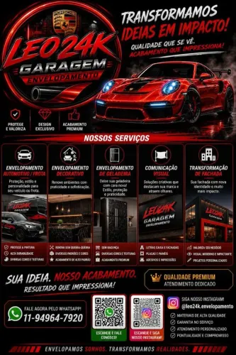 Envelopamento Automotivo e Decorativo