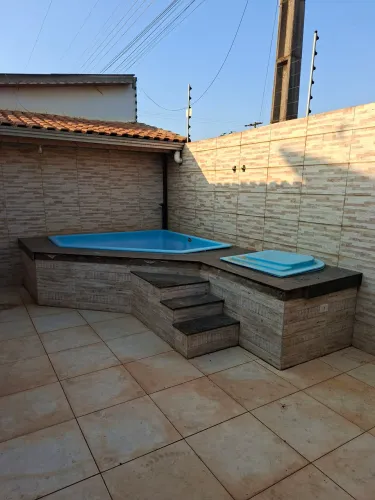 banheira de hidromassagem ( jacuzzi) de canto completo