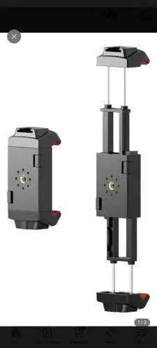 Suporte Universal De Tripé Ulanzi St-29 Para Telefone E Tabl Cor Preto