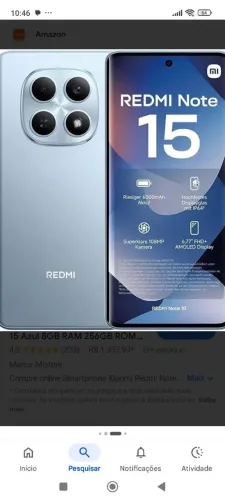 Redmi note 15 256gb 5 g