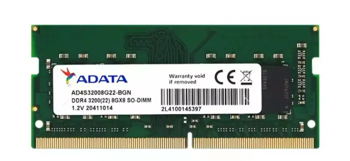 Memória RAM Adata 3200Mhz 4GB