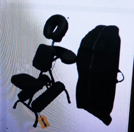 Cadeira de quick massag com bolsa
