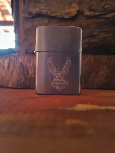 Isqueiro Zippo original da coleção Harley Davidson