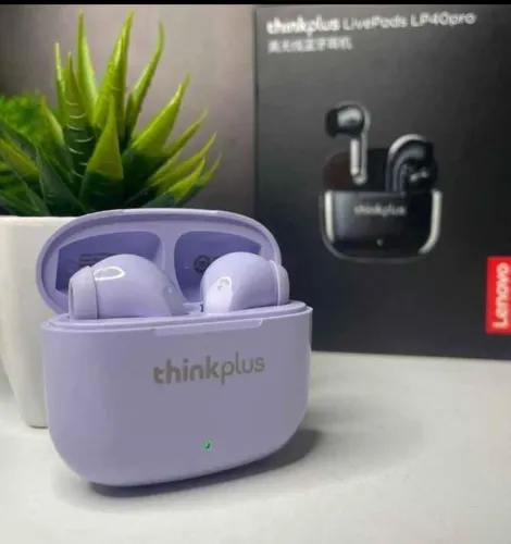 ? LENOVO LP40 PRO LILÁS - TECNOLOGIA COM ESTILO!
