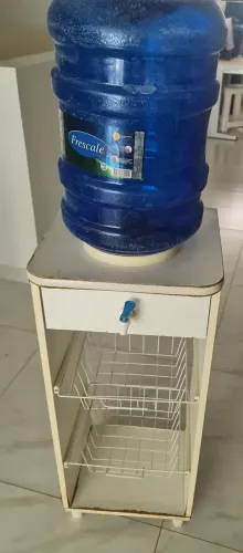 Móvel Para Filtro De Água Com Porta Galão e Galão