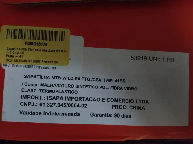 TÊNIS PARA CICLISMO