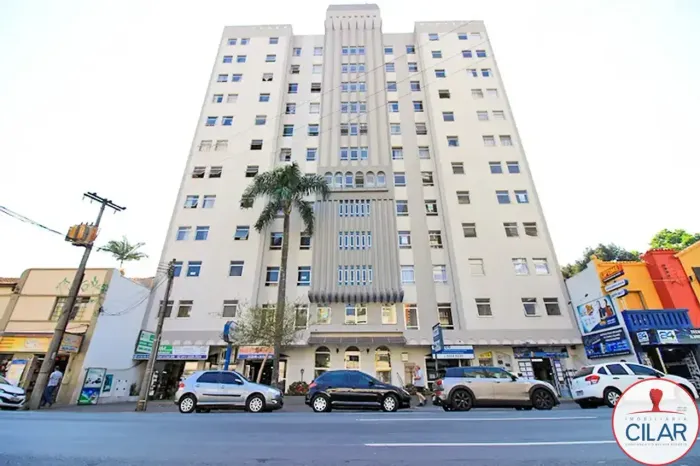 Apartamento mobiliado 1 quarto no Centro de Curitiba com lazer completo
