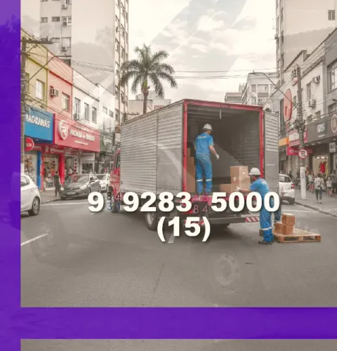 Frete com qualidade! 15?9?9283?5000 - TransMudanças à sua disposição.