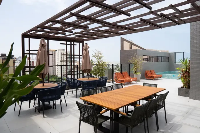 Flat Mobiliado em Manaíra - Ed. UniGreen - 250m do Mar - 22m² - Lazer Completo