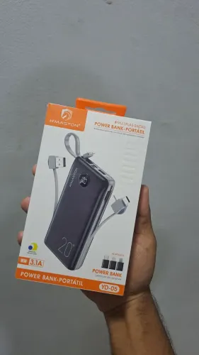 Carregador portatil 20000mah carregamento super rápido lítio