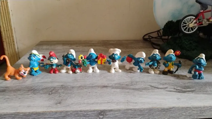 Figura Smurfs peyo coleção oficial anos 80 ( usado)