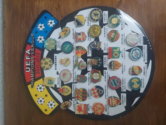 Pins da champions league 2011-12