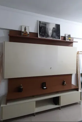  Rack com Painel Beige