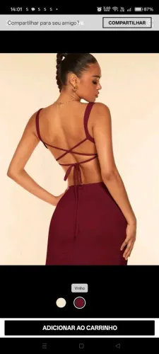 Vestido Shein Bae