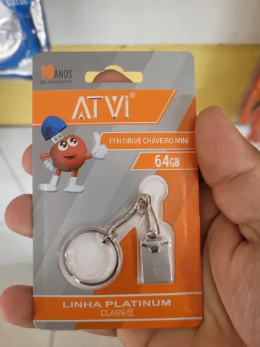 Pen Drive 64GB para PS2 - Jogos e Armazenamento - Novo