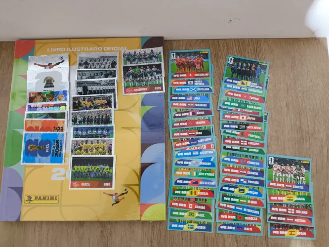 Album de figurinhas copa do mundo 2026