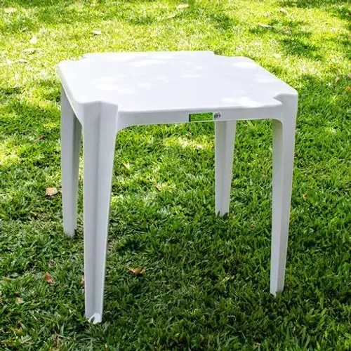mesa de plástico