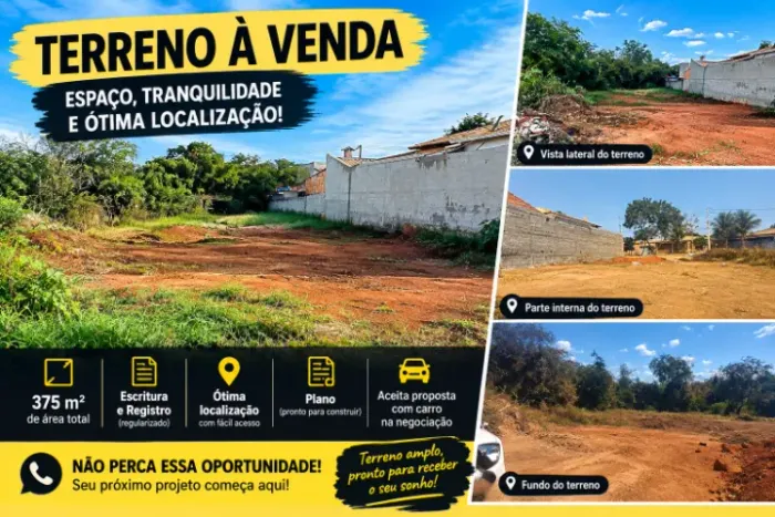 Terreno 375 metros