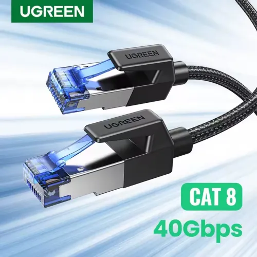 Cabo Cat 8 Ugreen 5 Metros Trançado