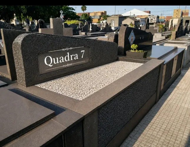 Jazigo no Cemitério do Caju 