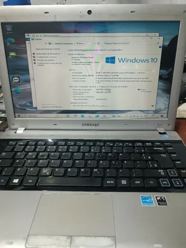 Notebook Samsung antigo
