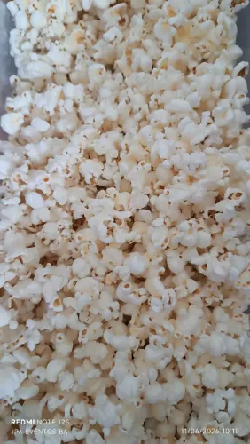 Pipoca doce e salgada