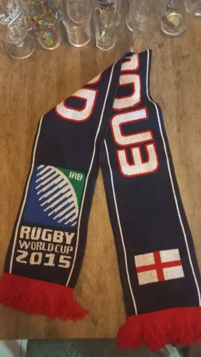 Cachecol Inglaterra rugby word cup 2015.