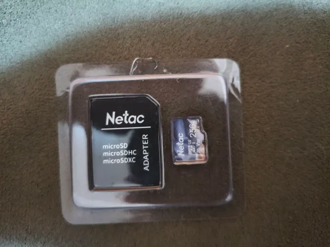 Cartão SD 256GB NETAC