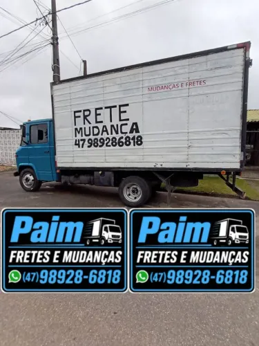 Caminhão frete Joinville mudança Joinville Araquari