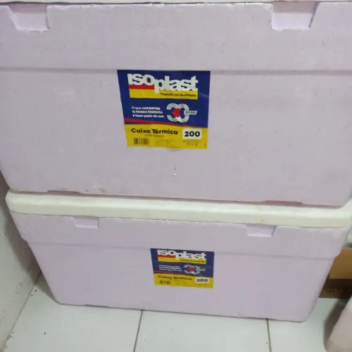 Kit duas caixas térmica com Dreno