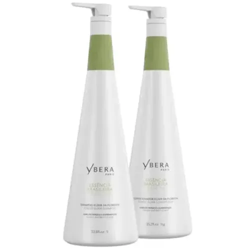 Shampoo + Condicionador Elixir da Floresta Essência Brasileira 1Kg - Ybera Paris