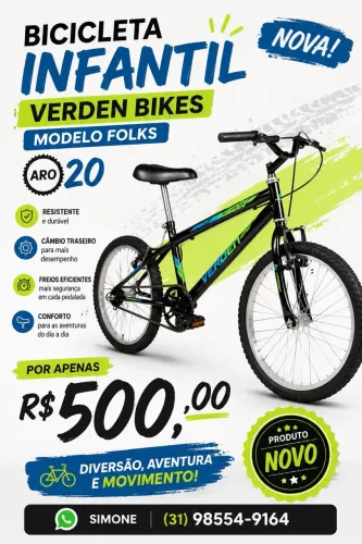 Bicicleta Aro 20 (na caixa)