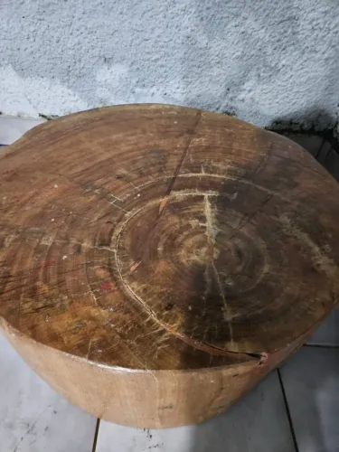 Mesa de centro madeira rústica