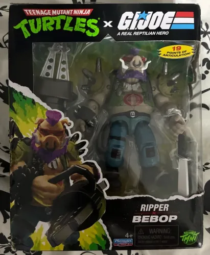 Boneco Tartarugas Ninja - Bebop novo e lacrado