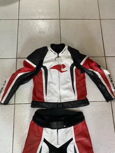 Roupa motociclista competição